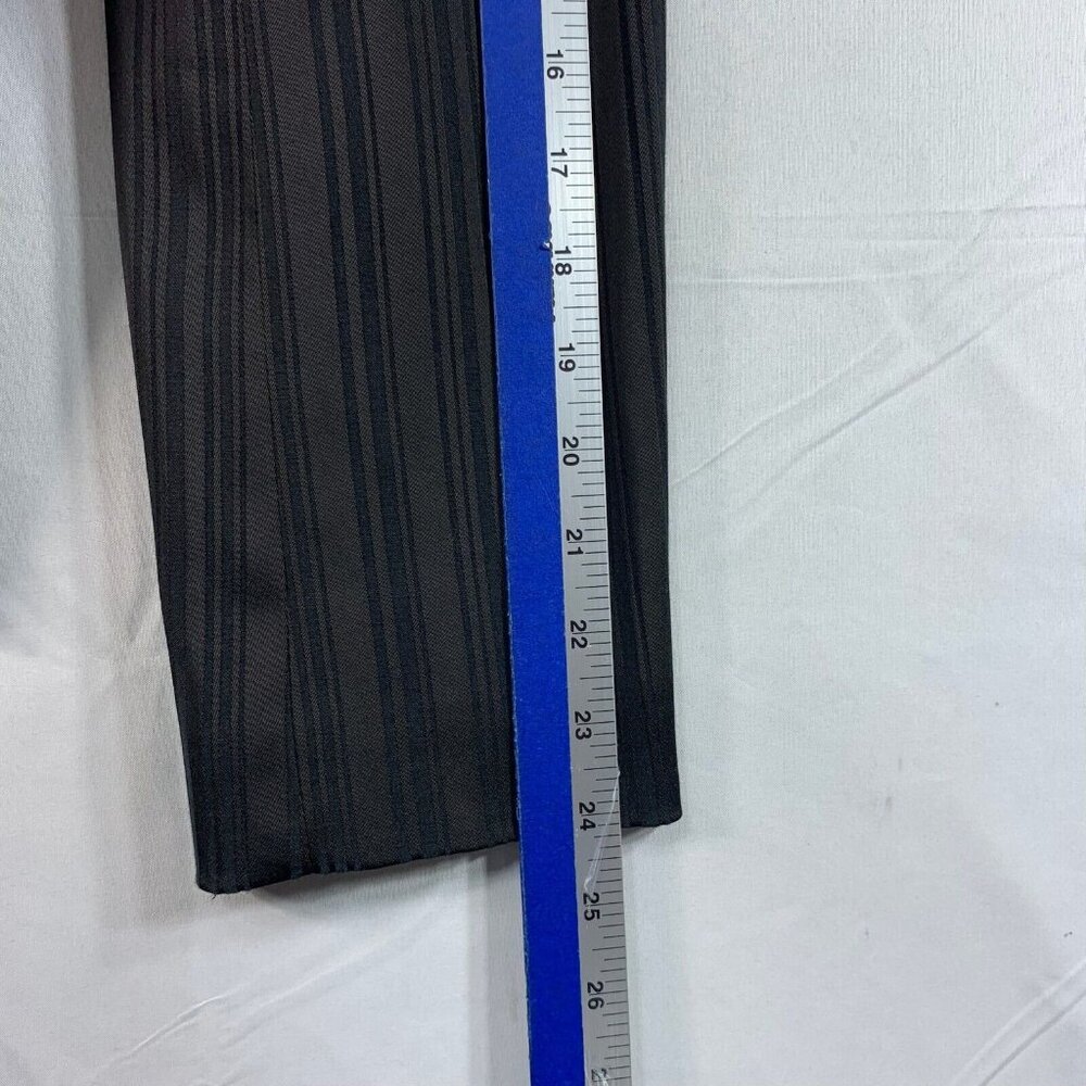 Apt 9 Blazer Coat Womens Size 8 Black Long Sleeve Stretch Pockets - Picture 7 of 8